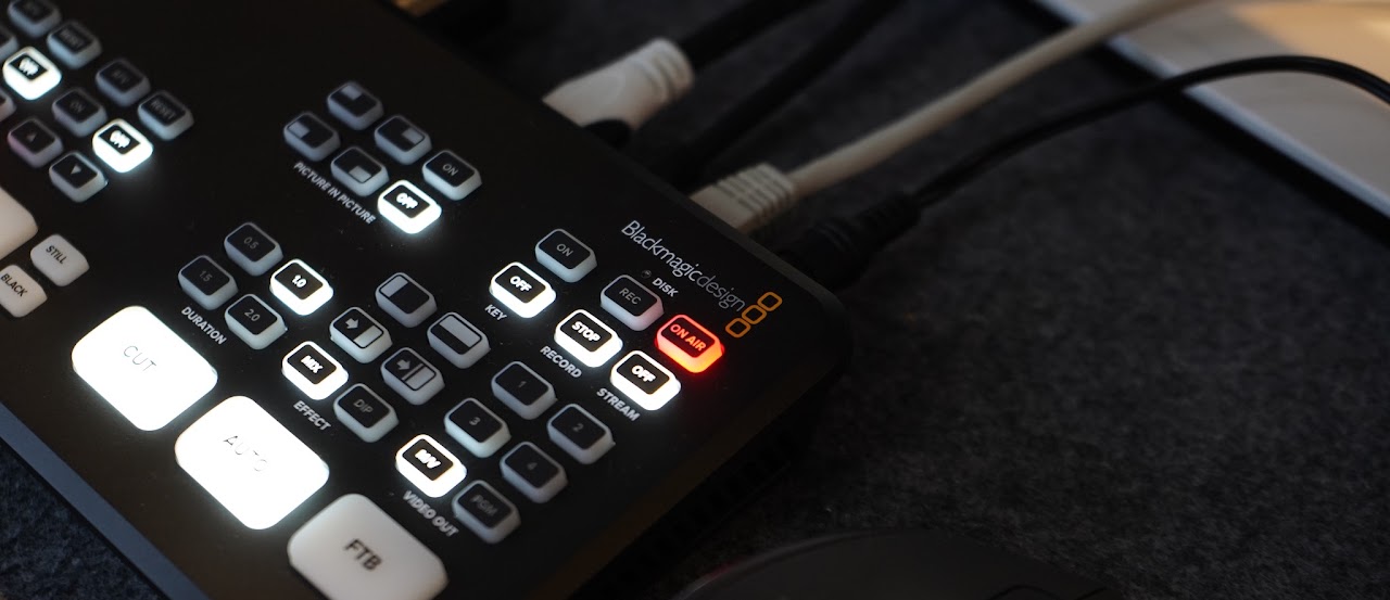 Beispiel für ein Live-Produktions-Setup