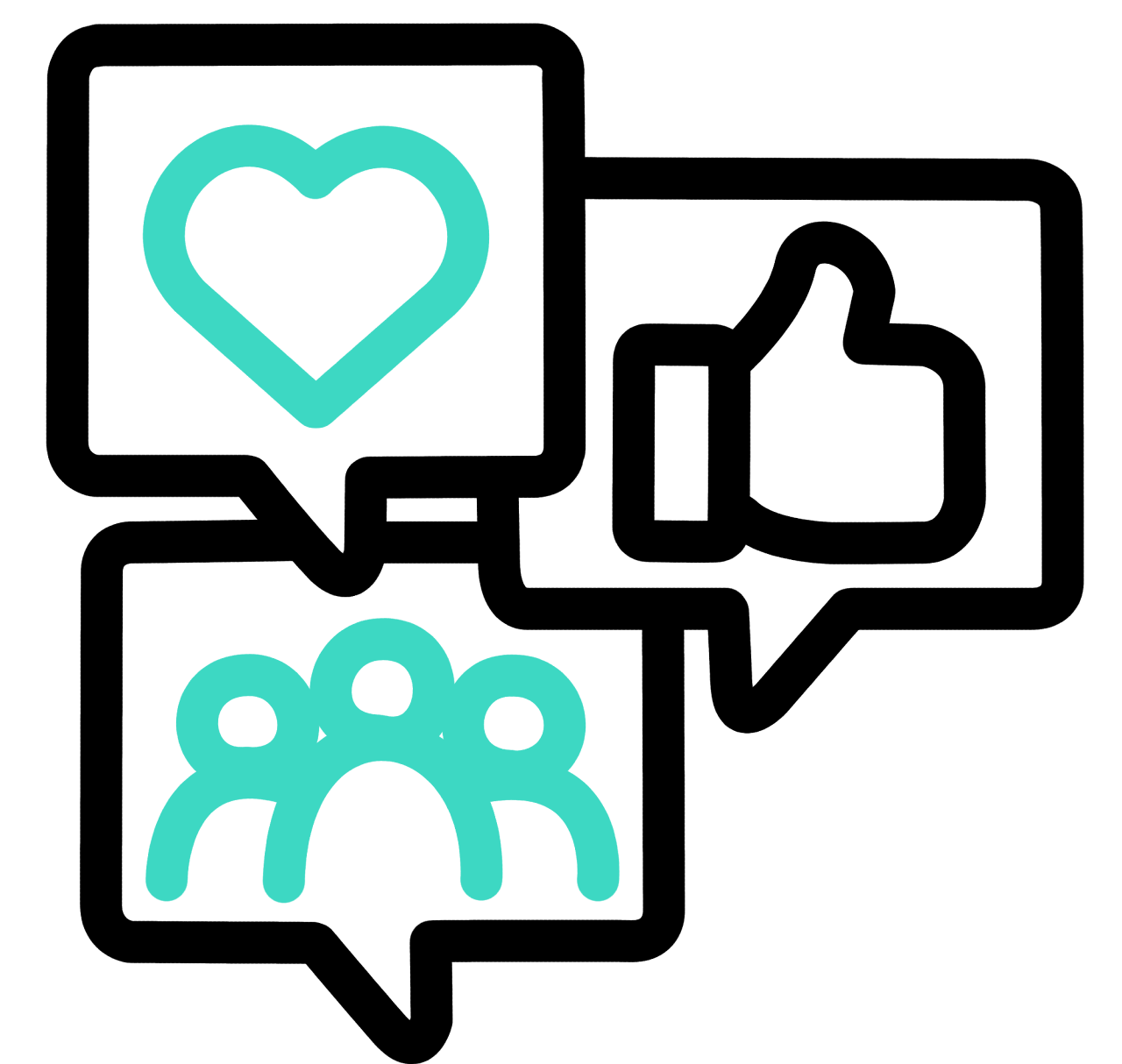 Icon Social Media Content